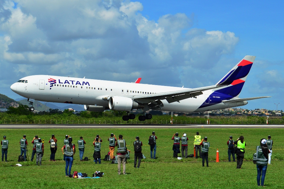 767 da LATAM e os Spotters