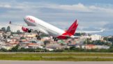 Decolagem do Airbus A330 da Avianca